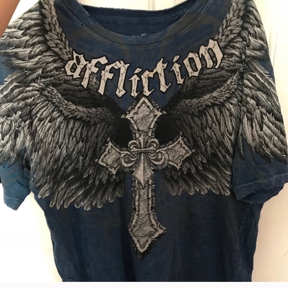 Men’s affliction shirt size xl